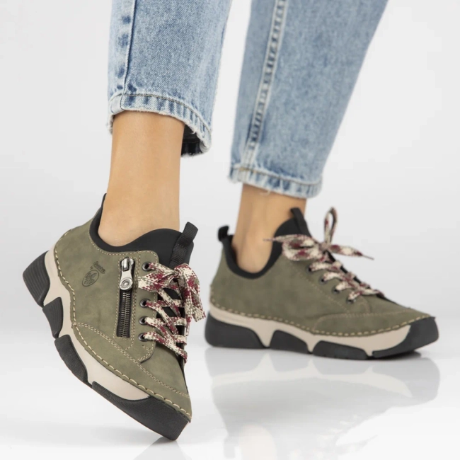 Shoes Rieker 45973-54 green