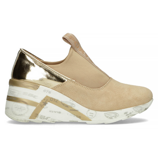 Leather Sneakers Filippo DP3652/22 beige