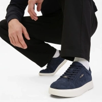 Leather Sneakers Filippo MP7840/26 NV SU navy