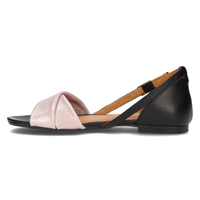 Leather sandals Filippo 04614-15/00-5 pink-black