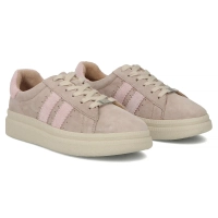 Skórzane sneakersy Filippo DP7499/26 BE beżowe