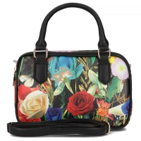 Black handbag fiore viva