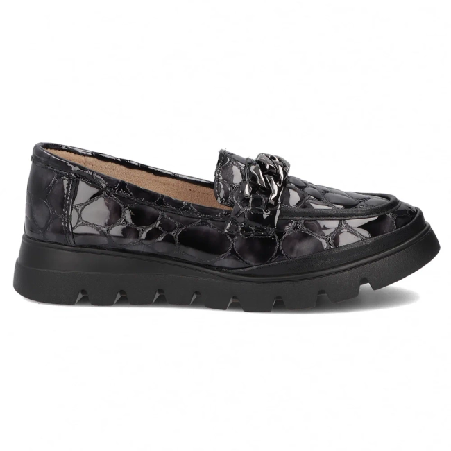 Leather shoes Filippo DP8004/26 GR grey