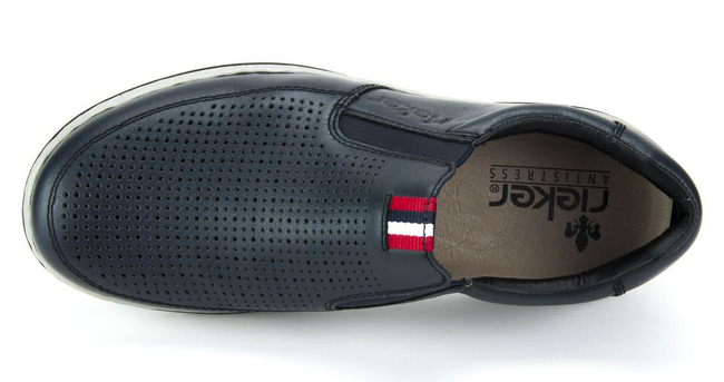 Półbuty Rieker 17365-14 Blue