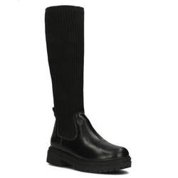 Skórzane kozaki Filippo DKZ4158/22 BK czarne