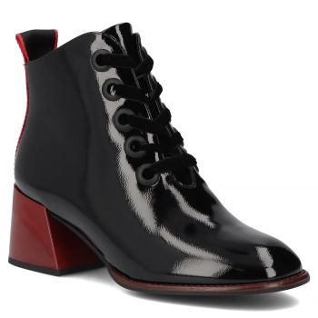 Botki na obcasie Filippo DBT3110/25 BK czarne