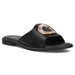 Klapki Filippo DK6906/25 BK czarne