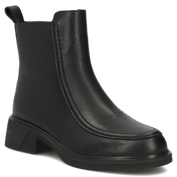 Skórzane botki Filippo DBT8119/26 BK czarne