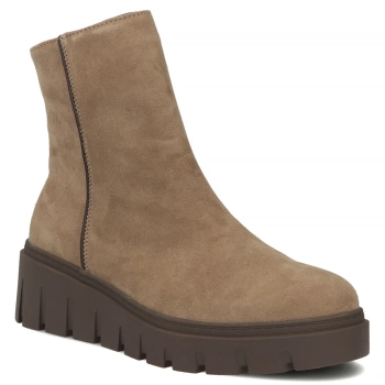 Skórzane botki Filippo DBT8313/26 TP taupe
