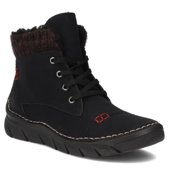 Botki Rieker 55031-00 czarne