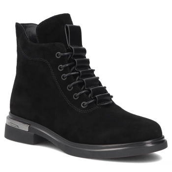 Skórzane botki Filippo DBT8196/26 BK czarne
