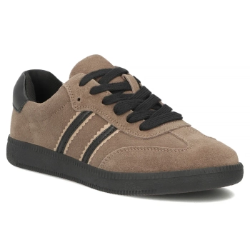 Skórzane sneakersy Filippo DP7984/26 BR brązowe