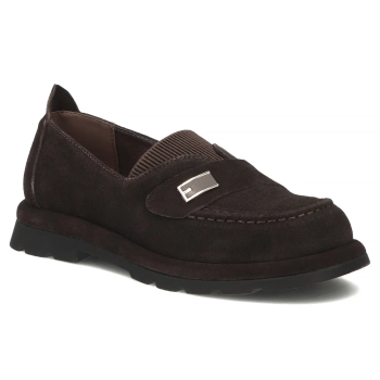 Skórzane półbuty Filippo DP7947/26 D BR brązowe