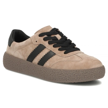 Skórzane sneakersy Filippo DP7958/26 BE beżowe