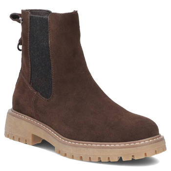 Skórzane botki Filippo DBT7935/26 D BR brązowe