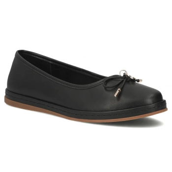 Skórzane baleriny Filippo DP6856/26 BK czarne
