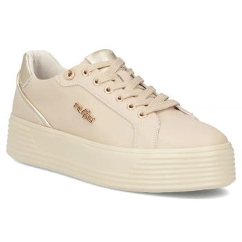 Skórzane sneakersy Filippo DP7650/26 BE beżowe