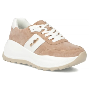 Skórzane sneakersy Filippo DP7688/26 CA brązowe