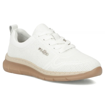 Skórzane sneakersy Filippo DP7573/26 WH białe