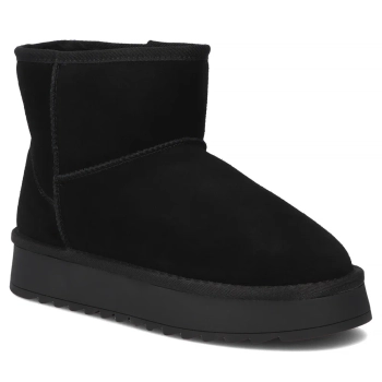 Skórzane śniegowce Filippo DBT7329/25 BK czarne