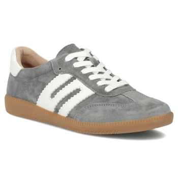 Skórzane sneakersy Filippo DP7492/25 GR szare
