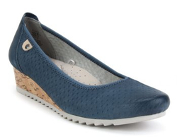 Półbuty Jana 8-22305-20 846 Jeans