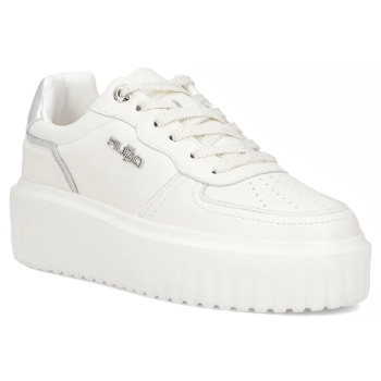 Skórzane sneakersy Filippo DP6726/25 WH białe