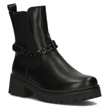 Botki  Filippo DBT4027/22 BK czarne