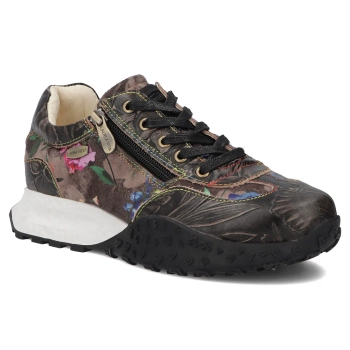 Skórzane sneakersy Laura Vita evitao 97 czarne