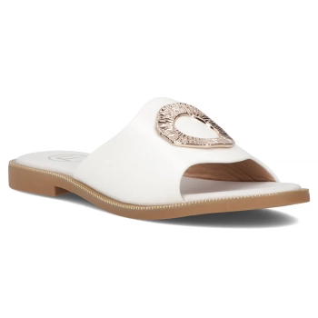 Klapki Filippo DK6906/25 WH białe