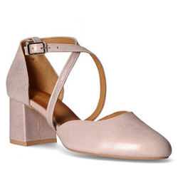 Czółenka Filippo 04070-45/00-1 Róż Metal