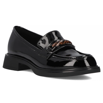 Skórzane lordsy Filippo DP6929/25 BK czarne