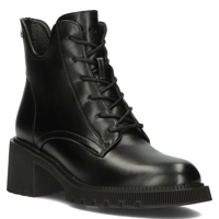 Botki na obcasie Filippo DBT4858/23 BK czarne