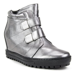 Botki Eksbut 67-4635-G56-1G Srebro Lico