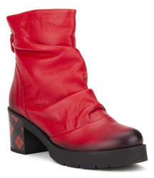 Botki Filippo 04216-08/00-3 Czerwony