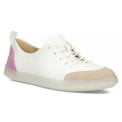 Skórzane półbuty Filippo N586 białe