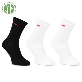 Skarpety damskie Filippo 3-PAK Heartbeat