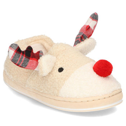 Kapcie renifery beżowe YL31