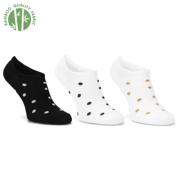Skarpety damskie Filippo 3-PAK Dots