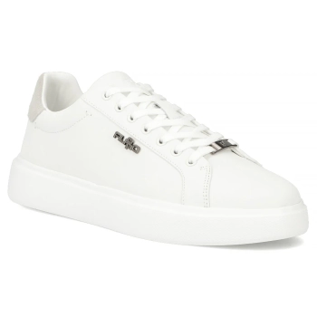 Skórzane sneakersy Filippo MP7840/26 WH białe