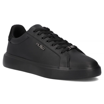 Skórzane sneakersy Filippo MP7840/26 BK czarne