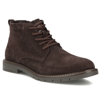 Skórzane botki Filippo MBT8318/26 D BR brązowe
