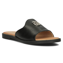 Klapki Filippo DK3668/22 BK czarne