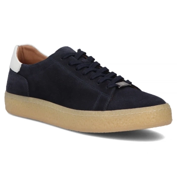 Skórzane sneakersy Filippo MP7909/26 NV granatowe