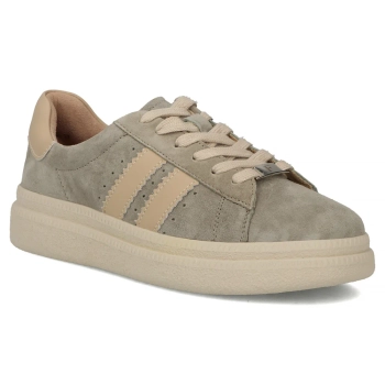 Skórzane sneakersy Filippo DP7499/26 KH szare