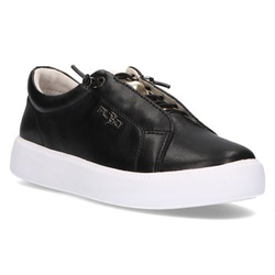 Skórzane półbuty Filippo DP2041/21 BK czarne