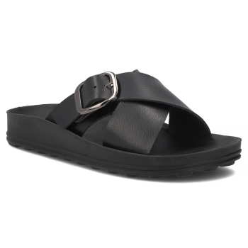 Klapki Filippo DK6891/26 BK czarne