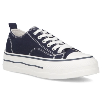 Trampki News 25SP26-9096 granatowe