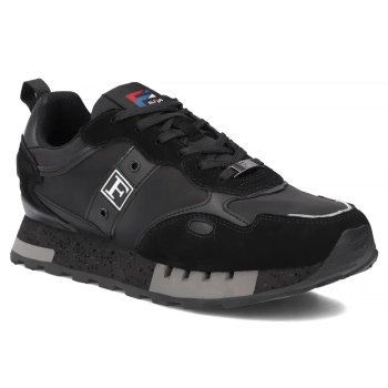 Skórzane sneakersy Filippo MSP7835/26 BK czarne