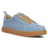 Skórzane półbuty Filippo DP6129/24 BL niebieskie